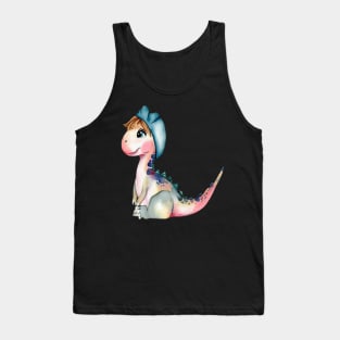 Cute dinosaur Tank Top